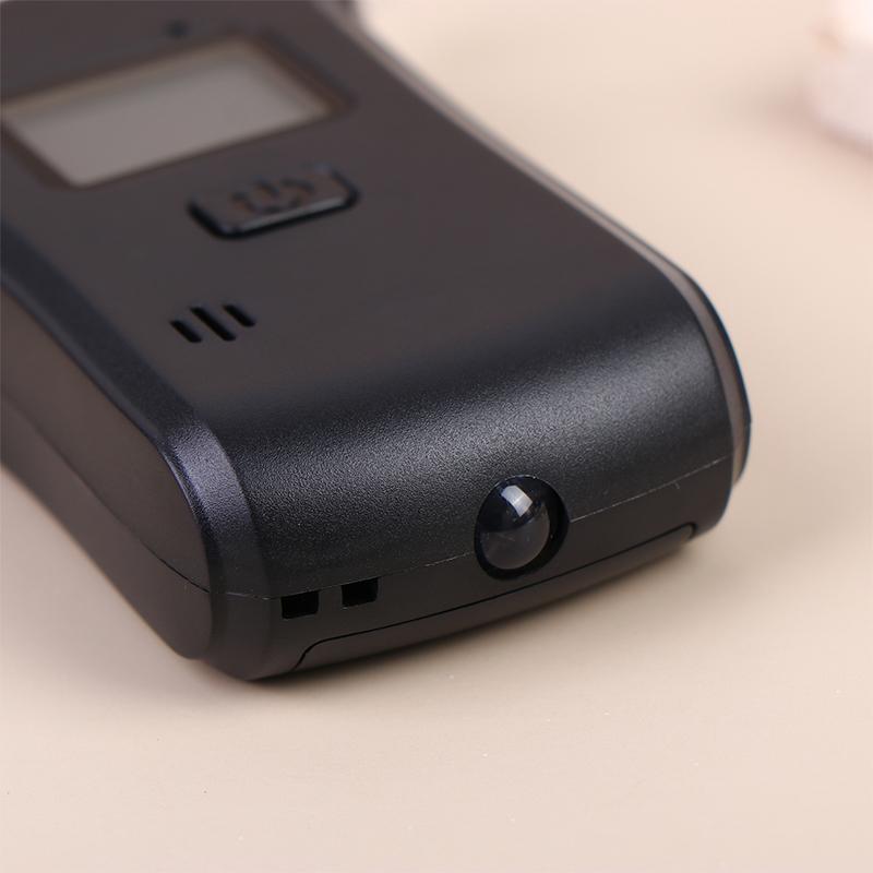 Digital Lcd Breath Alcohol Tester Portable Breathalyzer Detector For Drunk Driving Test With 5 Replaceable Mouthpieces