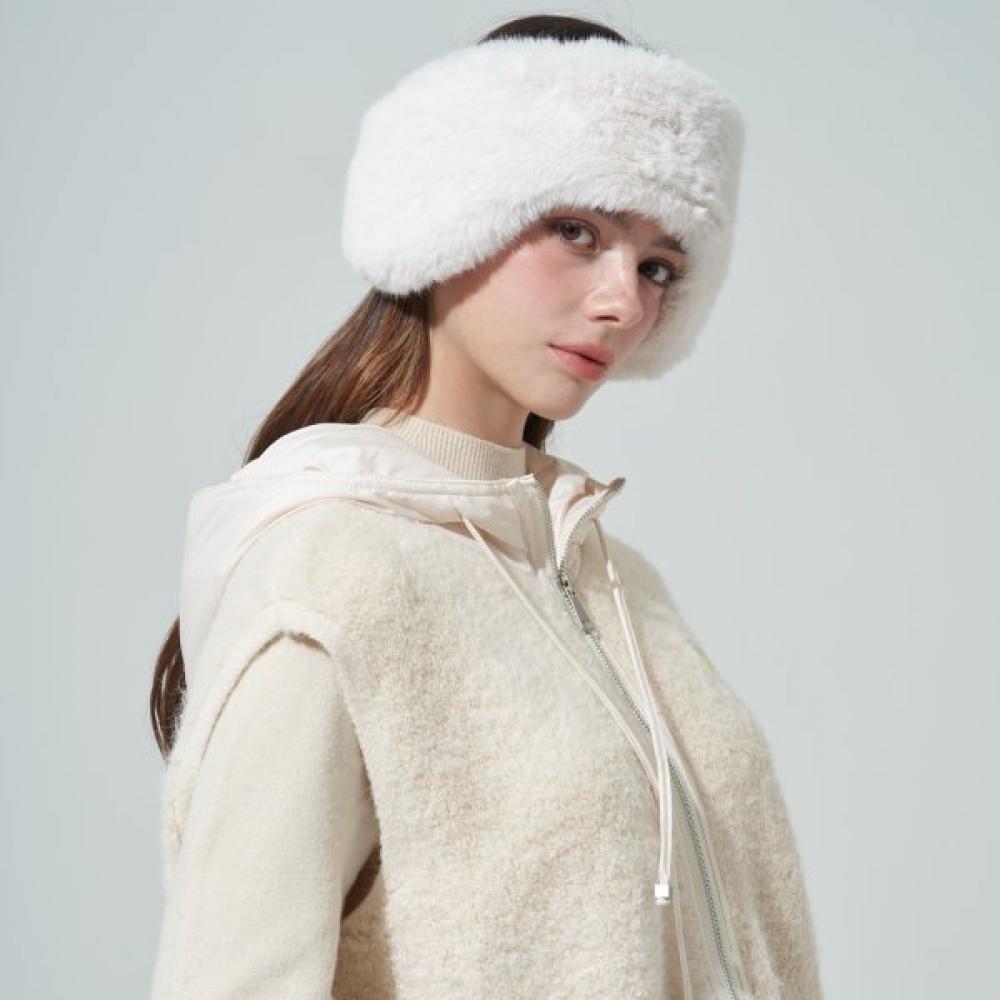 Blu Dot Soft Touch Fur Earwarmer Iv 00F
