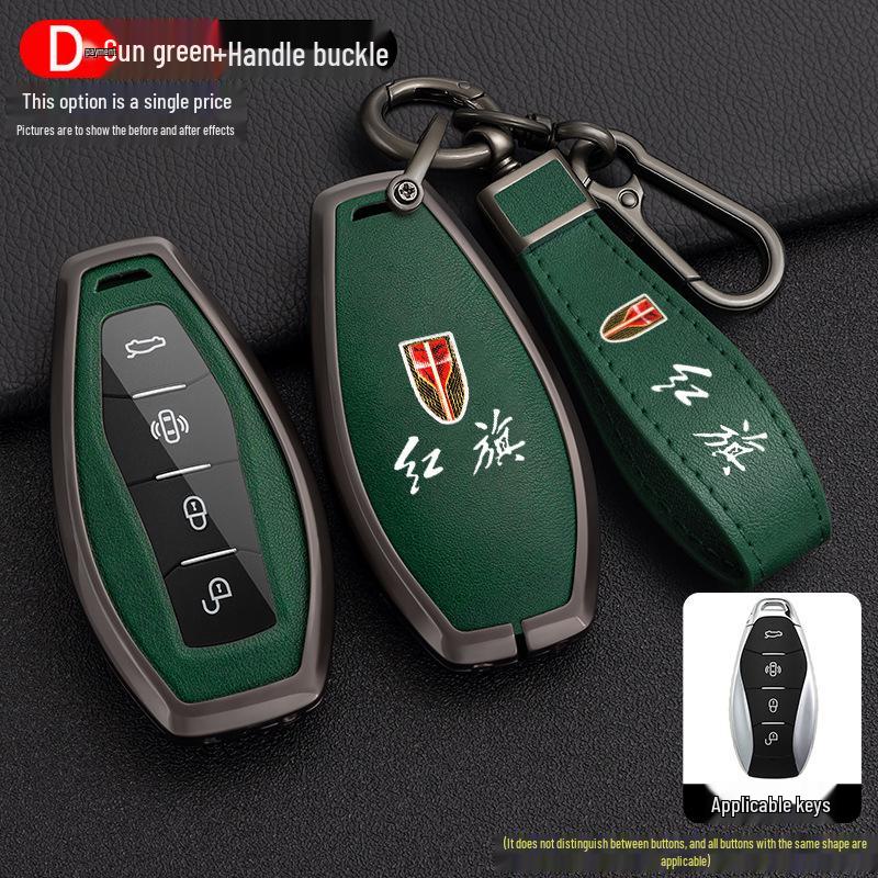 2023 Hongqi H5/H6/HS5 Men's Key Case for HS3 & HQ9 with EQM5 High-End Shell