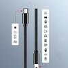 Multiple Length Type-C to Mini USB Charging Cable Cord Support Data Transmission