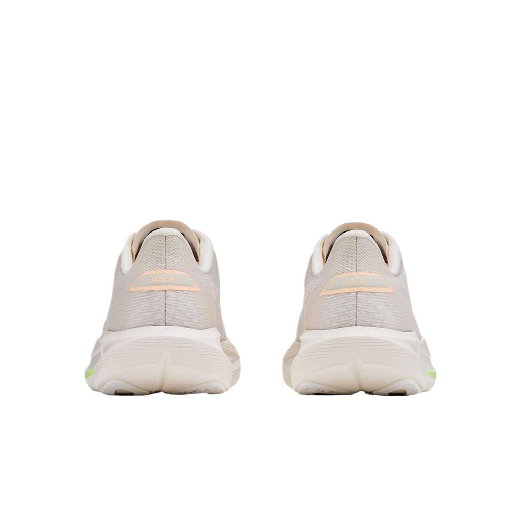 Women's Sneakers HOKA ONE ONE MACH 7 Running Shoes Women's Low-top Oat White/Ya Shi White