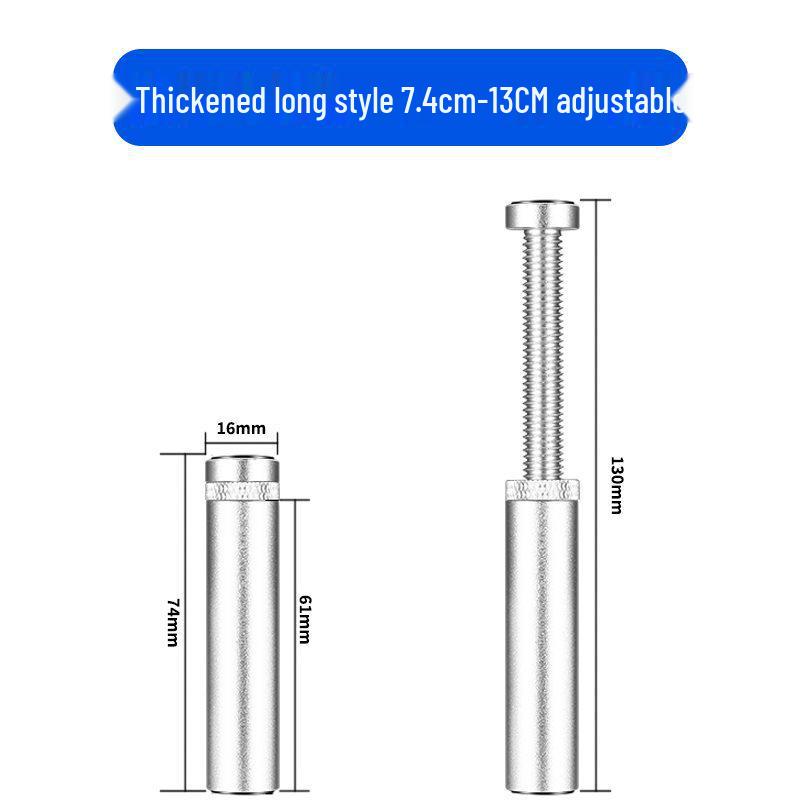 Telescopic All-Aluminum Magnetic GPU Support Bracket for RTX 4090/3070 - Anti-Bending, Adjustable.