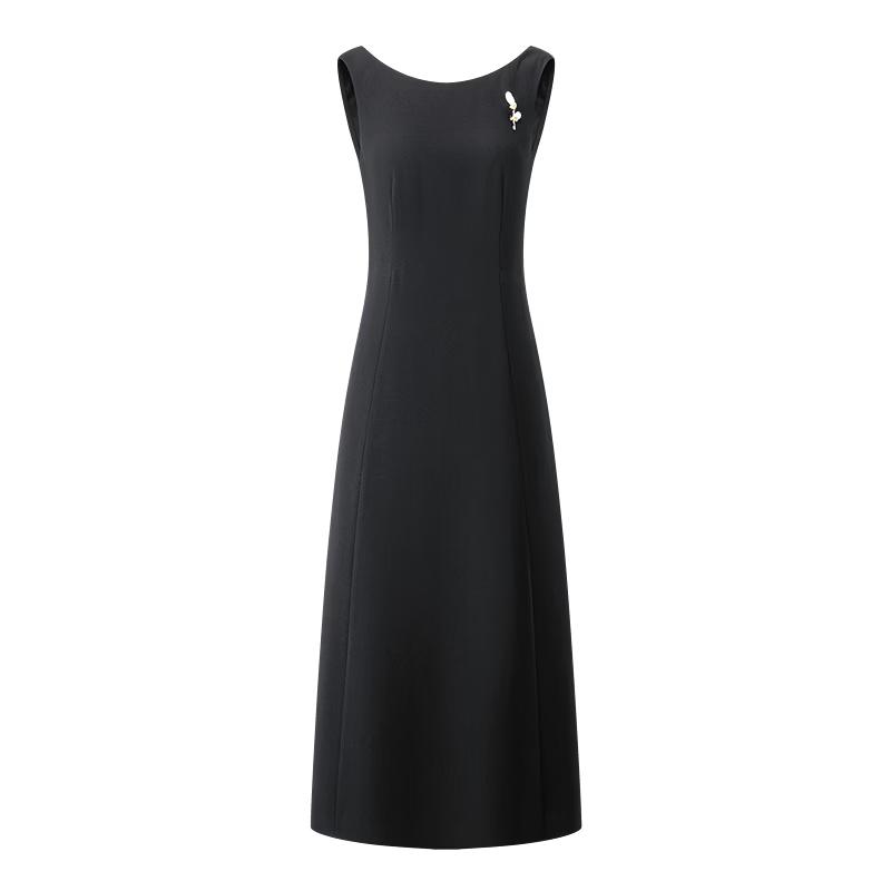 

PORTS Women s Boat Neck Sleeveless Triacetate Dress 10