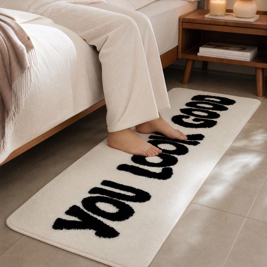Cute Bedside, Soft Warm Decorative Floor for Living Room and Bedroom