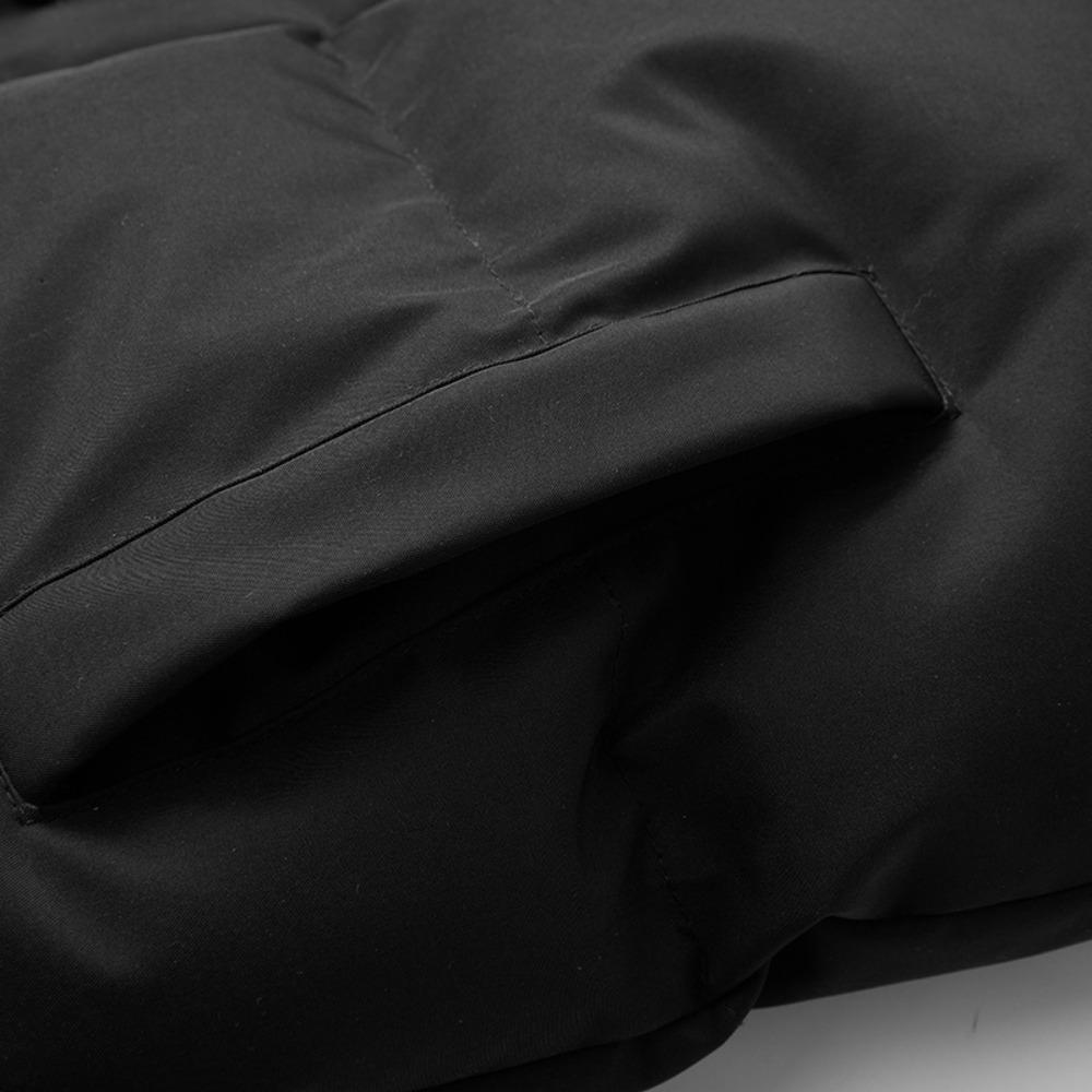 Winter new men's and women's coats fake two-piece cotton-padded clothes trend students thickened hooded cotton-padded jackets thermal jackets