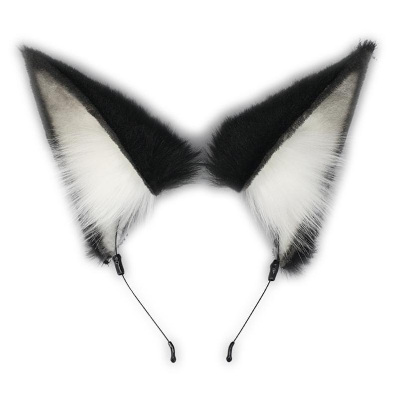 Sexy Foxes Bunny Ear Headband Lolita Cosplay Beast Ears Hair Hoop Anime Cosplay Props Furry Masquerade Party Costume Hairband