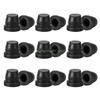 24TE Protective Rubber Dust Cover Guard For Brake Pumps Caliper Exhaust Screw Waterproof Caps Scooter Motorcycle Accessories