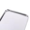Stainless Steel Tray Rectangle Plate Kitchen Medical Organizer Baking Plate