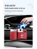 Multi-Function Car Storage Box: Phone, Keys, Cup Holder & Cigarette Case