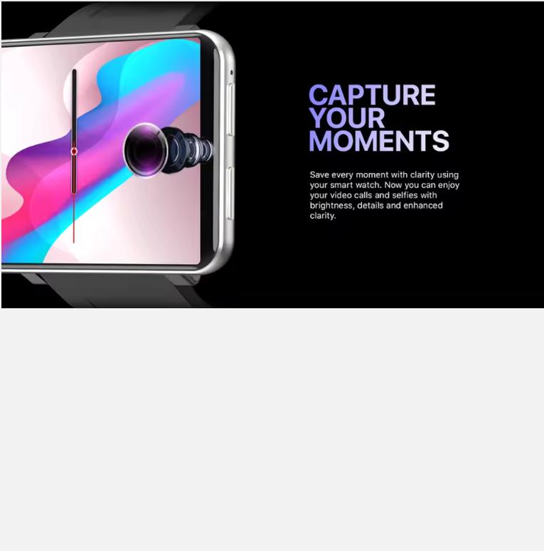 DM100 4G 2.86 Inch Screen Smart Watch Android 7.1 OS Phone 3 GB 32GB 5MP Camera 480*640 Ips Screen 2700mah Battery Smartwatch