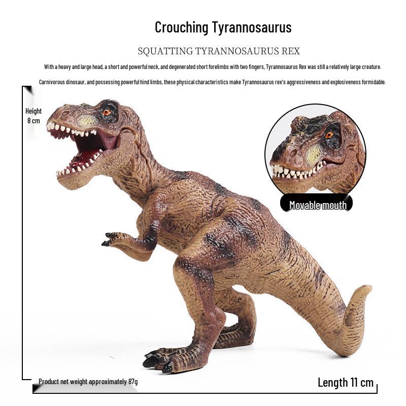 Realistic Walking Tyrannosaurus Rex Dinosaur Model - Educational Toy Gift