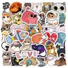 50Pcs Cute Animal Graffiti Stickers Kids Toy Fridge Phone Case Wall Room Cartoon Diy Aesthetic Vinyl Decor Children Girls