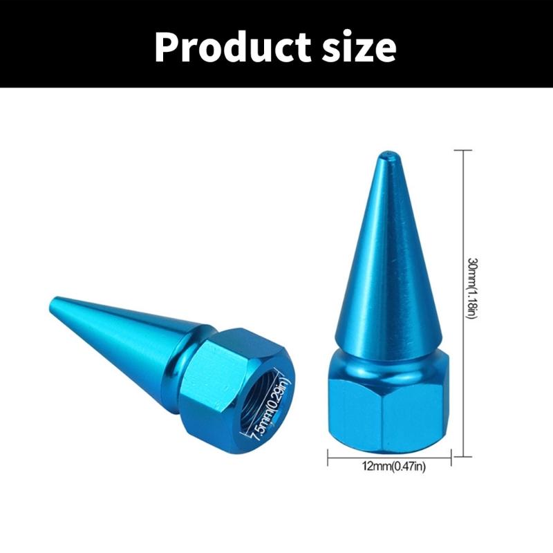 Universal SUV Trucks Bikes Motorcycles Corrosion Resistant Tire Valves Covers for Road Trips and Off Roading Adventures