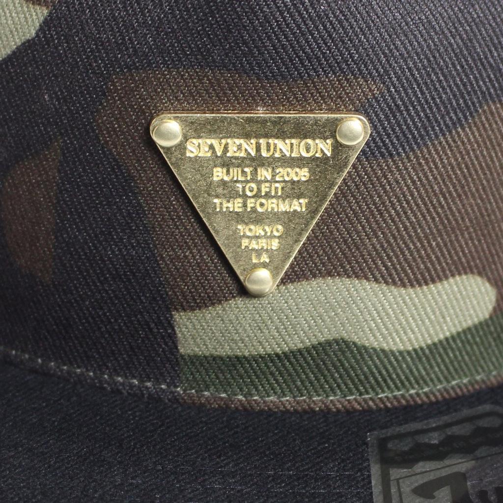 3RD EYE SNAPBACK FREE [Seven Union] 7UB-702S camo-003 woodland/Black