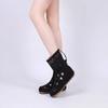 Sheepskin Version~ Beautiful Retro Hollowed-out Short Boots for Women's Summer Wear 2025 New Models with Skirt Inner Height-increasing Roman Cool Bo