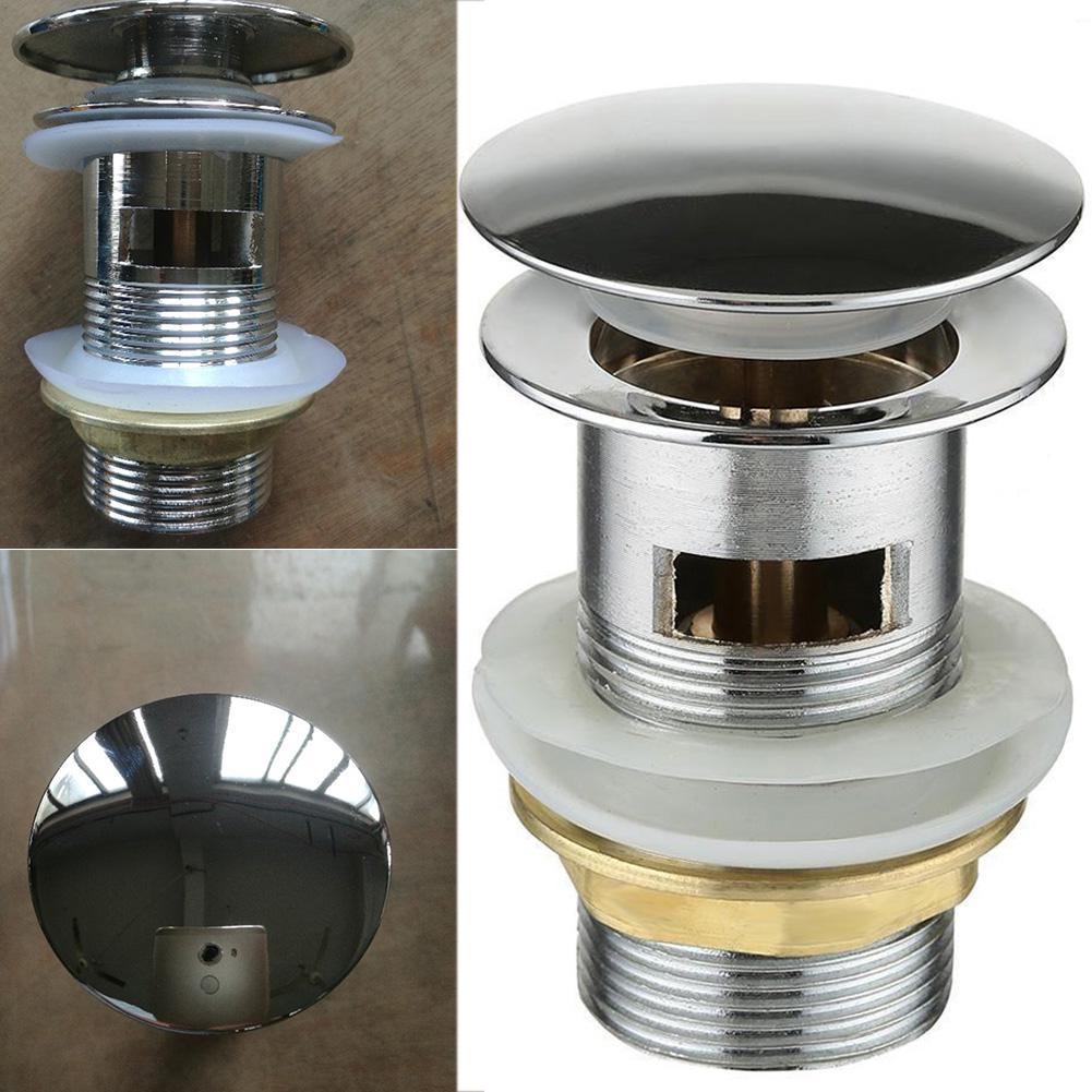 Zinc Alloy Sink Drain Stopper with Overflow Hole