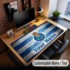 Large Mouse Pad FC Porto Print Custom Name Text Desk Mat for Office Gaming