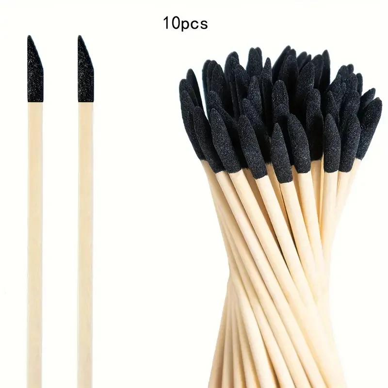 

10/20 шт. Двусторонние шлифовальные палочки - Прецизионные матовые наконечники и плоская головка - Идеально подходят для рукоделия и моделирования