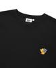 WACKY WILLY Kiki Double Wappen Short Sleeve T-Shirt Black