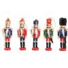 Tree Ornaments Wooden Nutcracker Christmas Tree Decor Handcrafted Lightweight Ornament For Christmas Tree 13 Cm