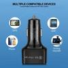 75W 6 USB Car Charger Fast Charging Phone Adapter in Car 15A For iPhone 13 12 Pro Xiaomi Huawei Samsung Car Quick Charge