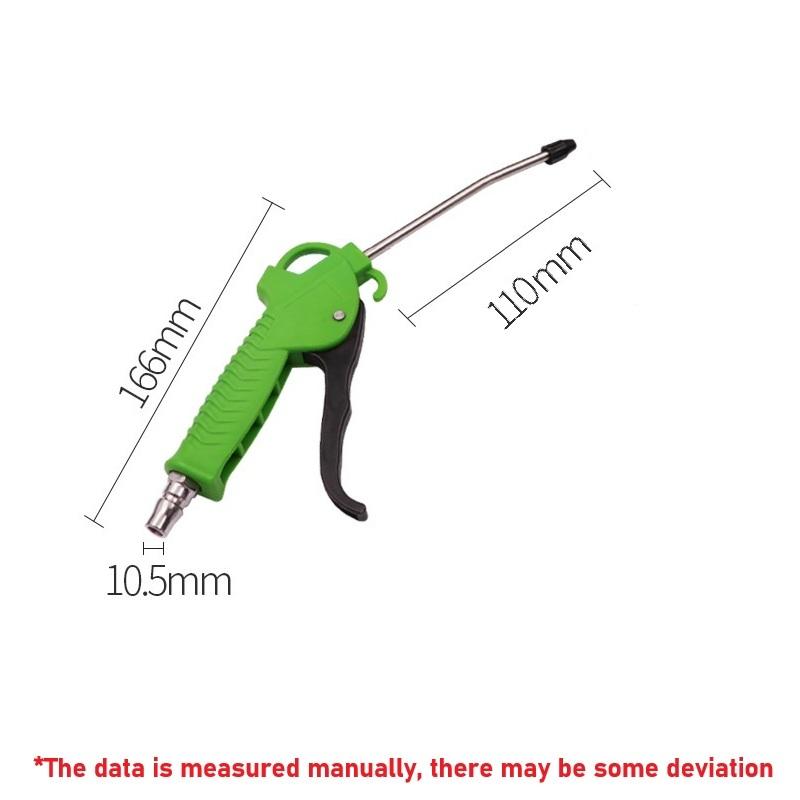 Ergonomic Air Blow Gun High Pressure Dust Cleaner Handheld Pneumatic Tool for Household Workshop Car Use