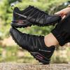 Outdoor Hiking Shoes Large Size Men's Non-slip, Wear-resistant and Breathable Low-top Hiking Shoes Large Size Off-road Cycling Sports Shoes