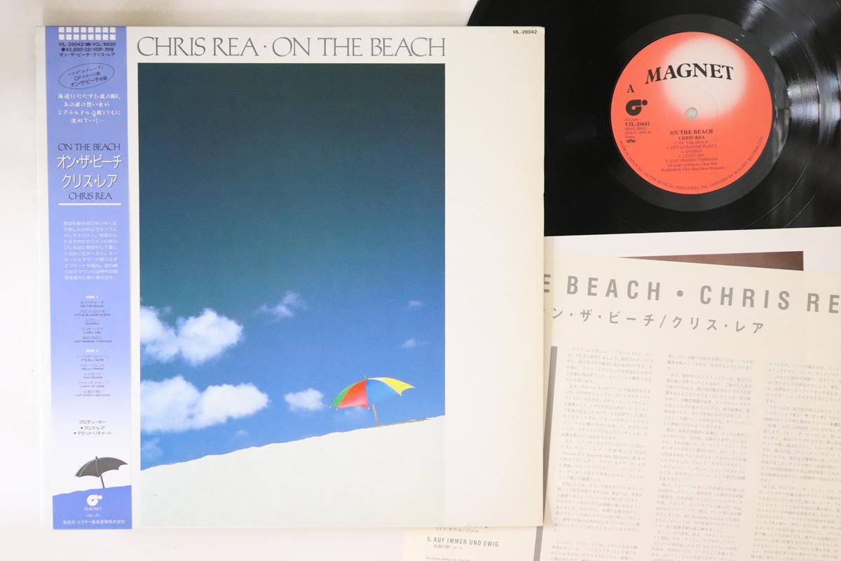 

LP Пластинка CHRIS REA - On The Beach VIL28042 VICTOR 1986 Япония Оби Рок