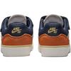 Nike SB MALOR Slip Resistant Abrasion Resistant Low Top Skateboard Shoes Brown Blue Kids' HF1206-100