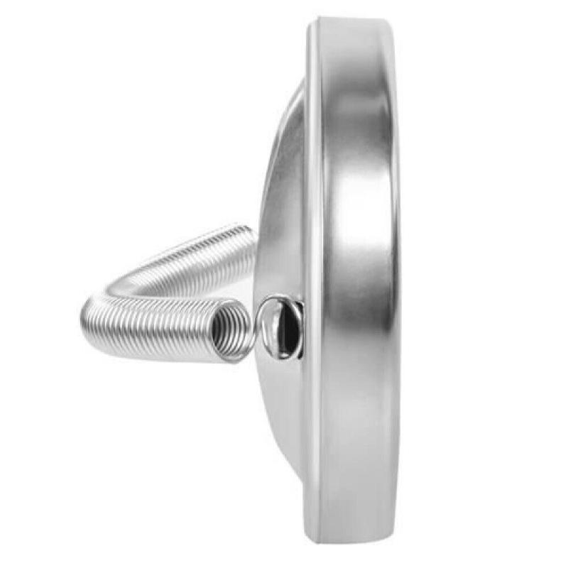 0-120℃ Stainless Steel Clamp-On Tube Thermometer On Tube Heating Spring 63Mm Metal Temperature Temp Gauge Spring Industrial Tool