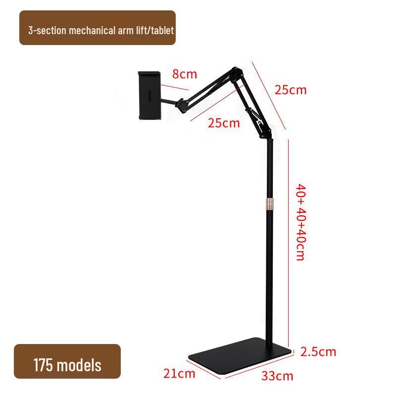 Robotic Arm Tablet & Phone Stand with Adjustable Height for Live Streaming