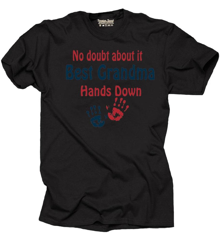 Best Grandma Hands Down T-shirt Gift for Grandma Tee Shirt