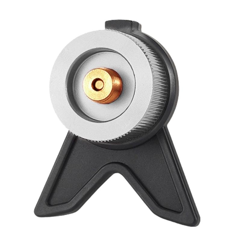 Outdoor Stove Camping Gas Converter Adapter with Fixed Bracket Camping Gas Stove Conversion Head Furnaces Converter