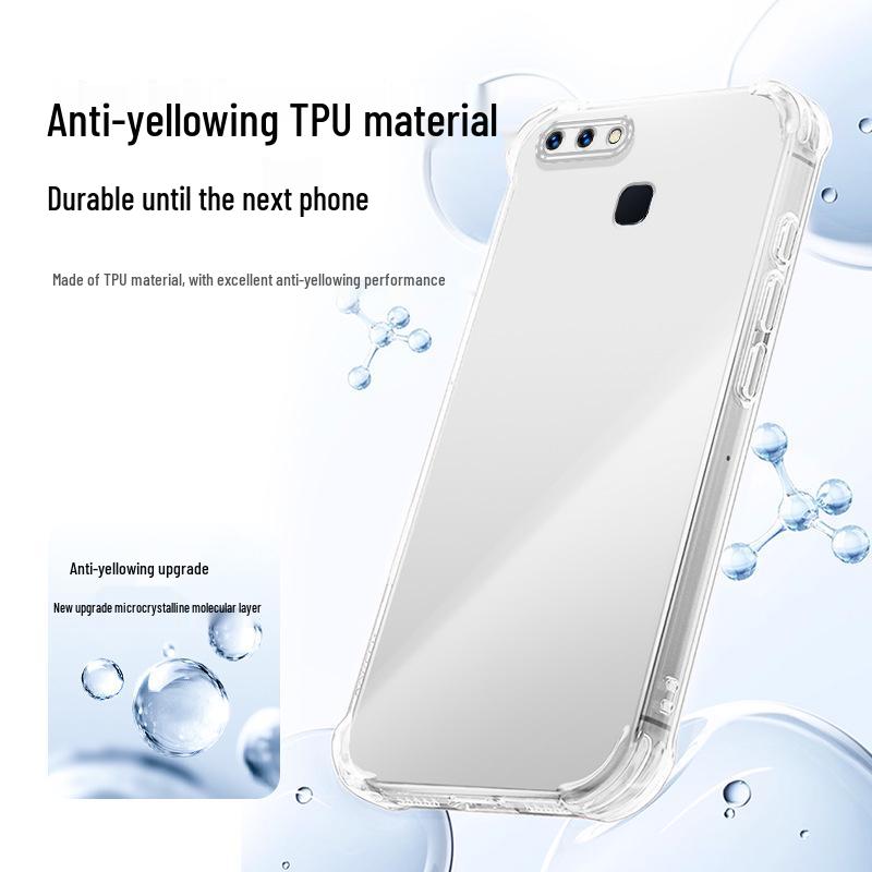 Vivox20 Transparent Airbag TPU Phone Case - Drop-Proof, High-End Feel