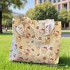 Katie Canvas Tote: Spacious, Cute & Versatile Lunch Bag