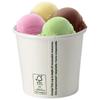 Ice Cream Paper Cup White 220 , Diameter 92 , 50 Pcs