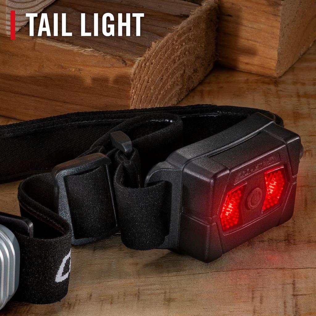 COAST LED Maximale Leuchtkraft Wasserdicht und Kompatibel mit Trocken- und Wiederaufladbarer Hybrid-Stirnlampe, RL10, Leistung 560lm, Staubdicht, IP54, Batterien,