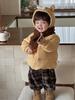 Winter Western style Thick Warm Cute Cartoon Little Tiger Cotton Jacket Baby Winter Outerwear