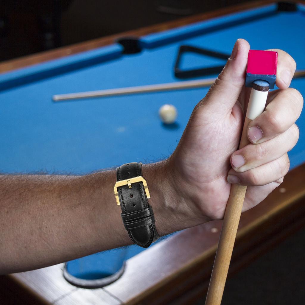WatchBand Watch Accessories Men Genuine Leather Watch Straps High Quality Black 19/20/21/22/24mm Women Leather Band
