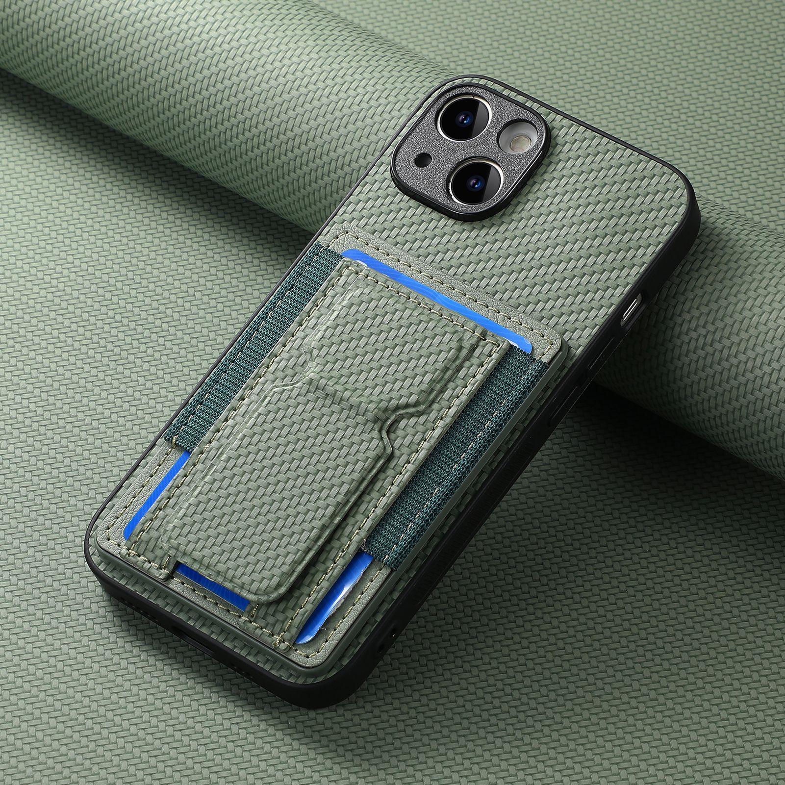 

Применимый чехол для мобильного телефона iPhone 16 Pro, скрытый кронштейн, 14Plus, всеобъемлющая карта, защитный чехол Apple 15Pro iPhone 6/6S зелёный