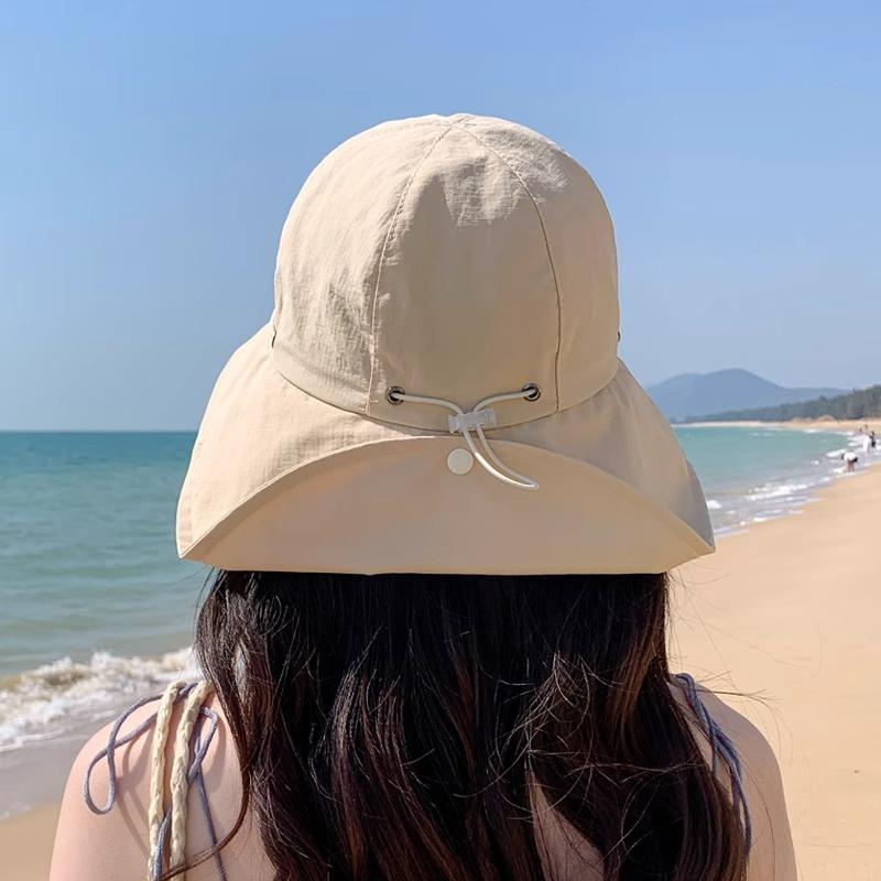 Summer Korean Version of Elastic and Adjustable Sun Hat Fashion Trendy Women's Outdoor Sun Protection Hat Sun Hat