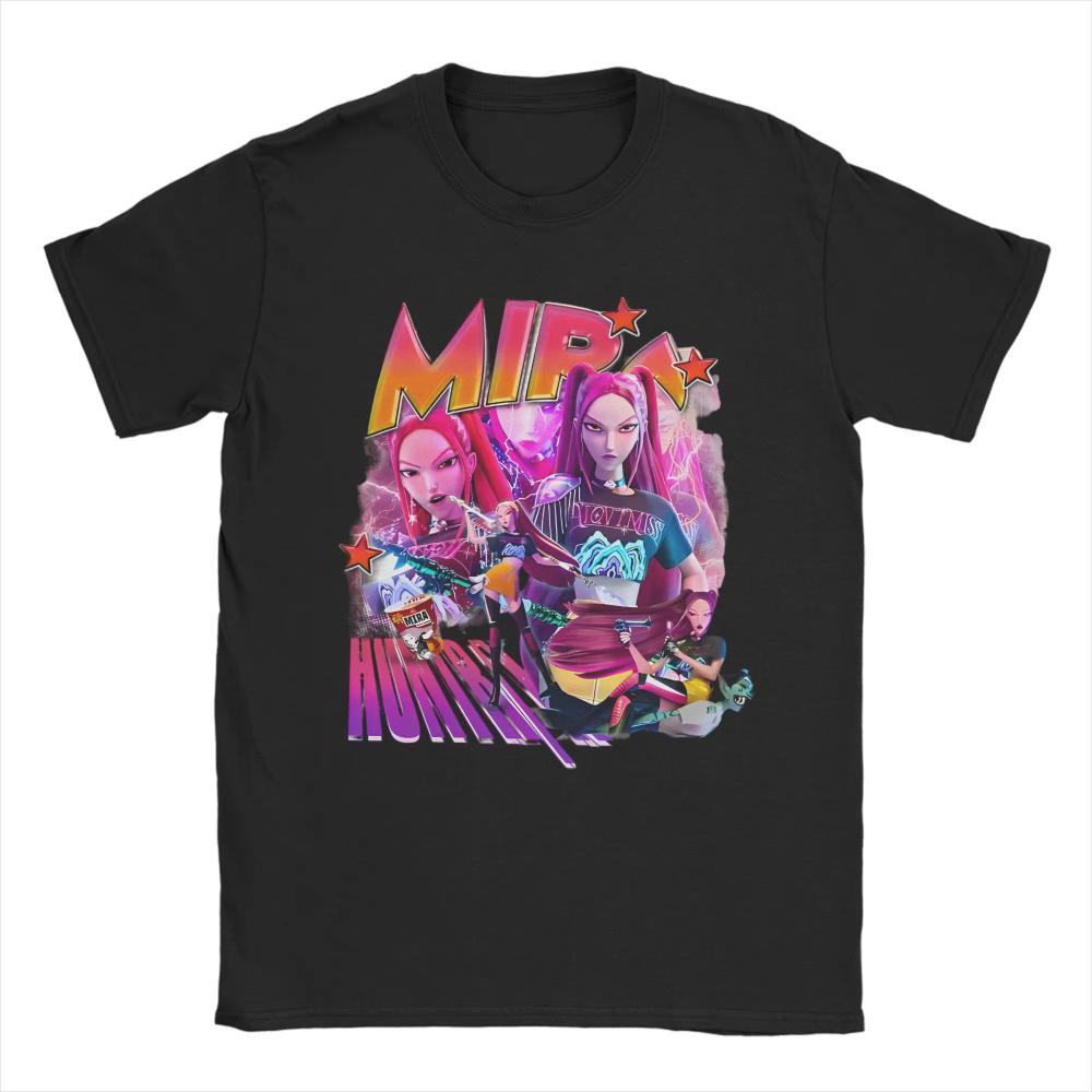 Herren Damen T-Shirt Huntrix Kpop Dämonenjäger T-Shirts Streetstyle Custom Hip Hop Strand T-Shirts Übergroße Baumwollkleidung Geburtstag