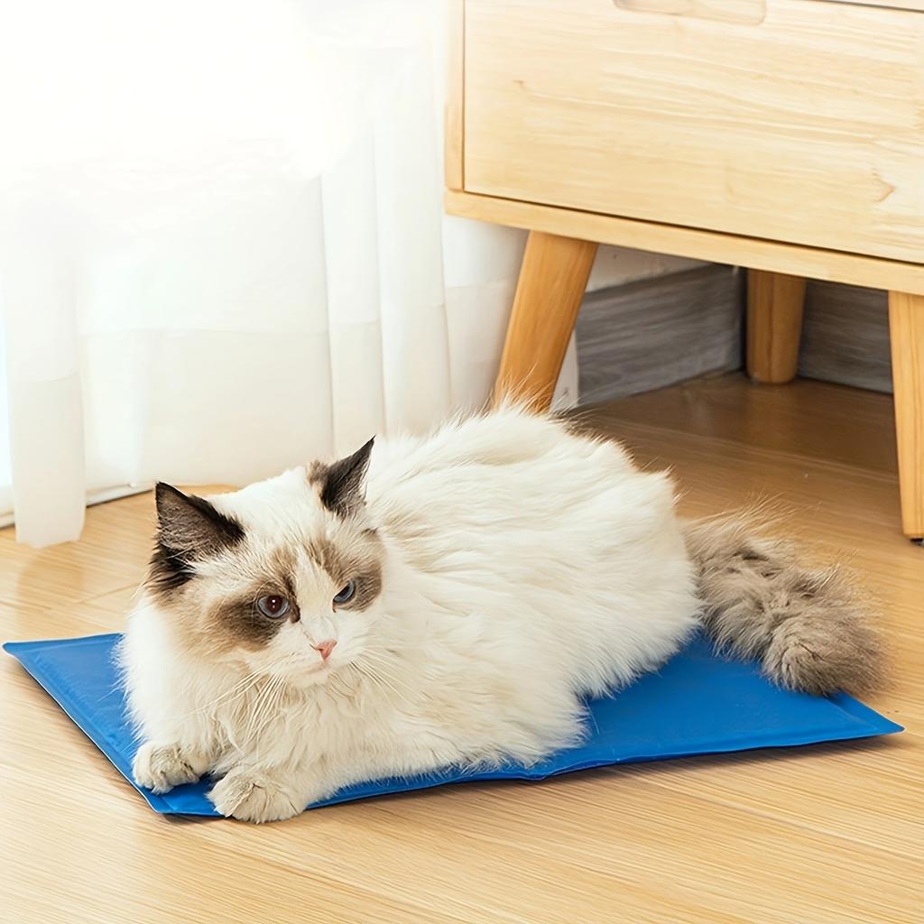 1pc-Pet Cooling Pad, Self-Cooling Dog Bed Mat, Summer Heat Relief Dog Cushion Mat Sleeping Blanket