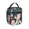 The Apothecary D-Diaries Maomao  Merch Insulated Lunch Bags For Work  Food Storage Bag Portable Thermal Cooler Lunch Boxes