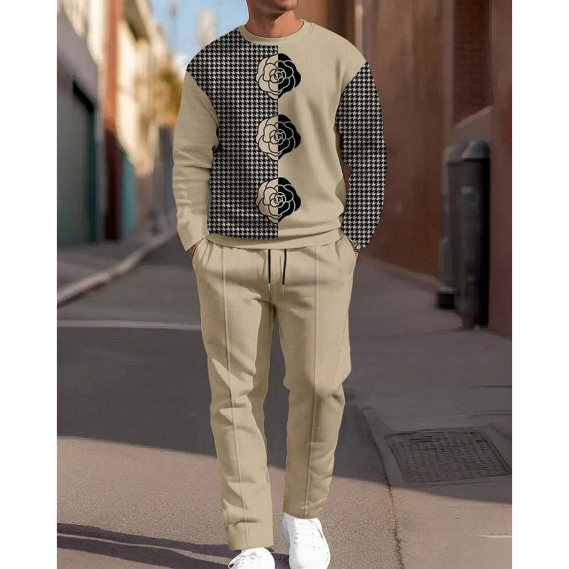 

Комплект спортивной одежды 3D-печать Градиент Худи Спортивная футболка Брюки Мужская спортивная одежда Комплект из 2 предметов Повседневная мода Спортивная одежда 4XL