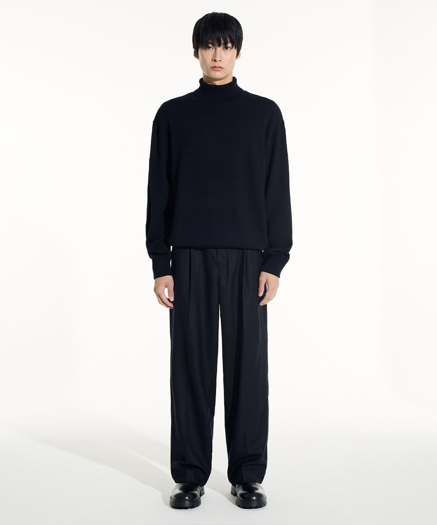 SIECLE Essential Turtleneck Knit (Black)