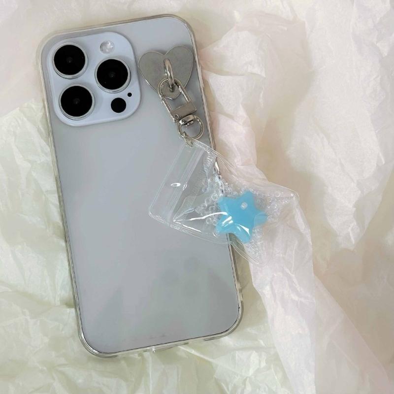 Fashionable Charm Phone Chain Accessory with Elegant Designs and Vibranting Color Portable Keychain Charm Pendant