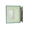 Gucci GG Emblem Double G Metal Decoration Cow Leather Crossbody Shoulder Bag Mini Women's Green