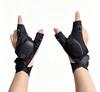 1Pc Rechargeable Fishing Gloves Led Flashlight Luminous Outdoor Breathable Lighting Repair Gloves, Finger Lights