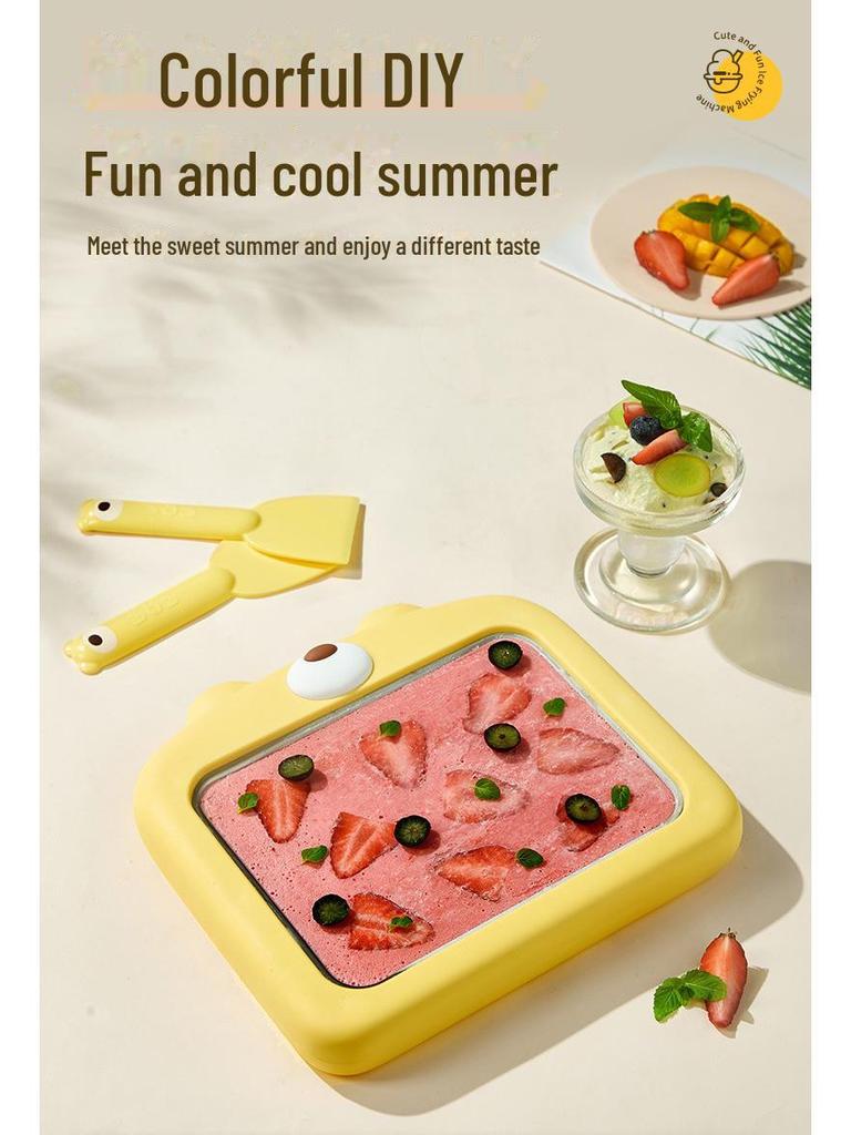 Máquina Caseira de Iogurte de Frutas e Sorvete – Portátil, Não Precisa de Tomada